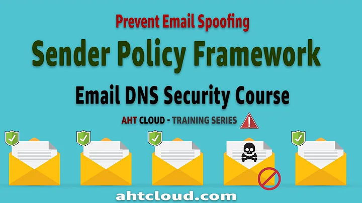 Prevent Email Spoofing with SPF Record | DNS Course