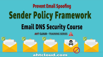 Email SPF Record Tutorial – Sender Policy Framework (SPF) | Prevent Email Spoofing | DNS Course