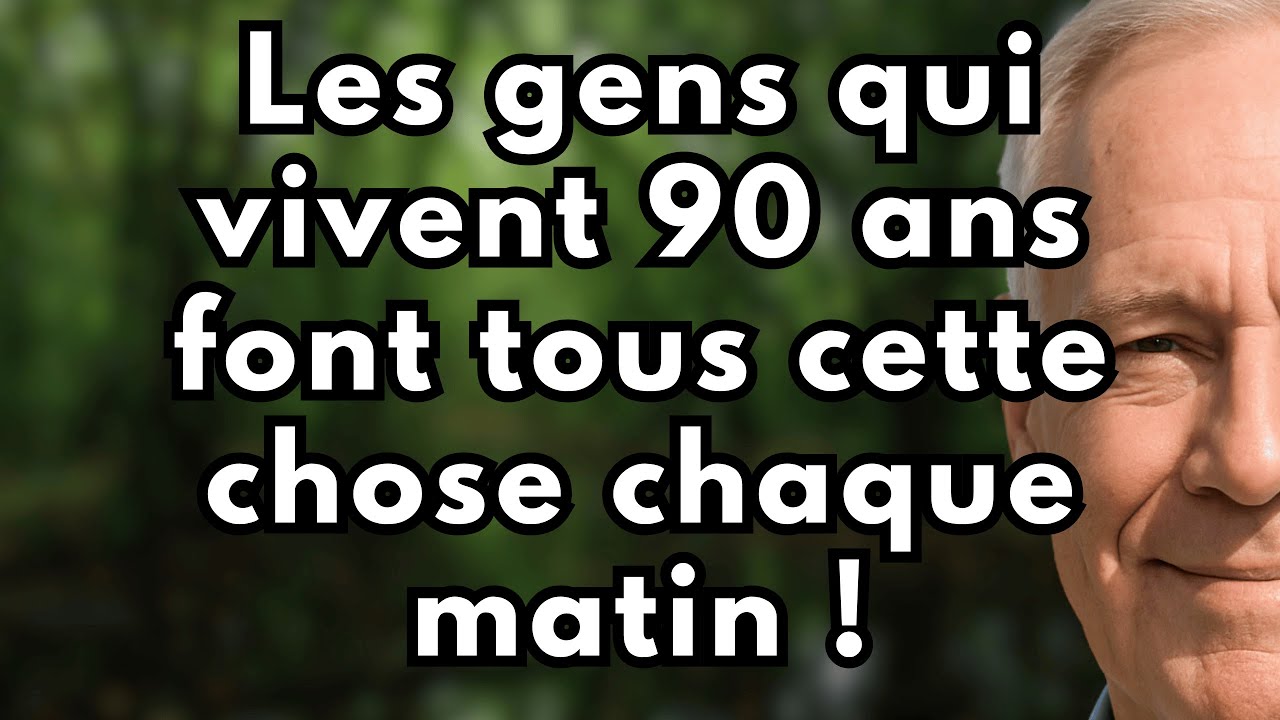 7 Habitudes Matinales Qui Prédisent Que Vous Vivrez Au-Delà de 90 Ans ...