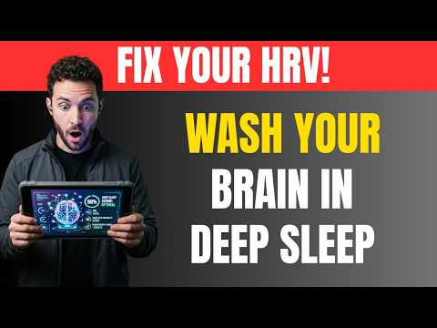 The Science of Deep Sleep & Longevity — Glymphatic Brain Washing, HRV & The Ultimate Sleep Protocol