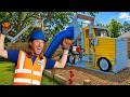 Can Handyman Hal Build a Playground? | Construction Tools, Tree Trimming & Fence Building