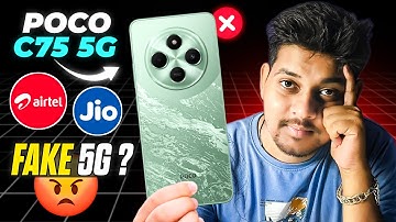 Poco C75 5G review - fake 5g mobile 🥵 Alert 🛑 | best 5g smartphone under 8000 in india 2025
