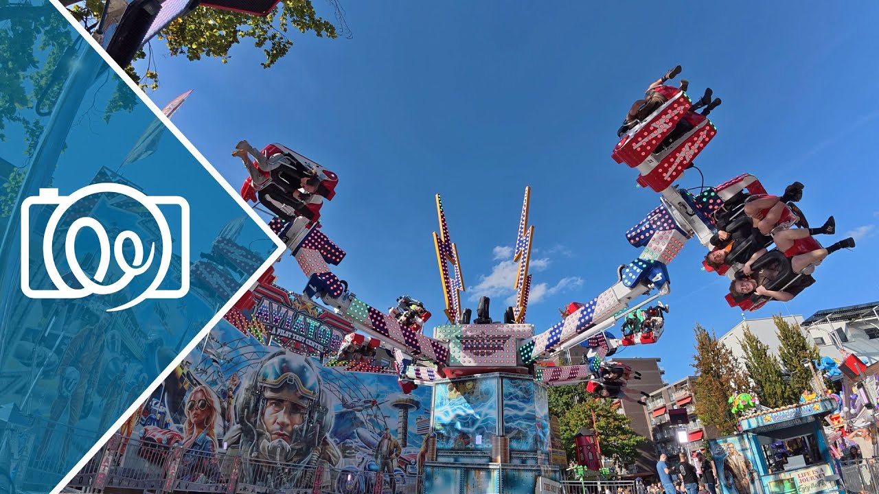 Aviator - A Pilot Test Center (Remix, Ockers) @ Kermis Weert 2025 - 4K Onride / POV Video