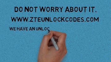 How to unlock METROPCS ZTE ZMAX PRO - ZTE unlock codes