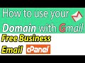 How to Create a Business Email in cpanel and use it with Gmail to send/receive emails