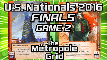 Netrunner U.S. Nationals 2016 : Finals - Game Two