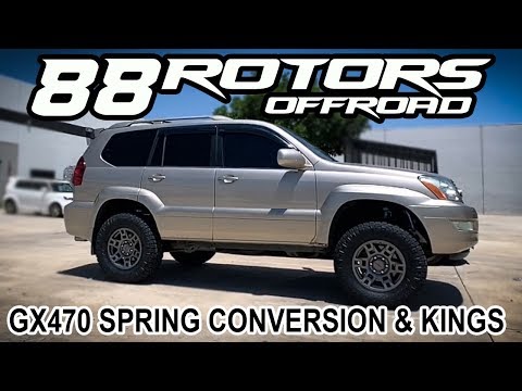 Air Bag to Spring Conversion Kit / Gx460, Gx470, 1st Gen Sequoia / Dob –  TEQ Customs LLC