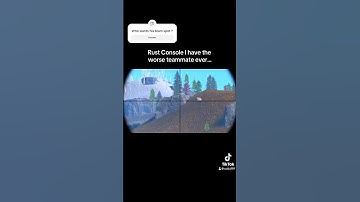 Rust Console I have the worse teammate ever…#shorts #rust #rustconsole