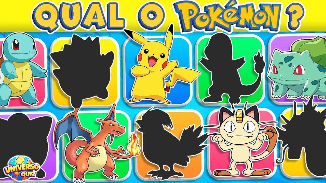 Quiz] Você consegue acertar o nome de todos esses Pokémon?