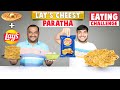 LAY'S CHIPS CHEESE PARATHA CHALLENGE | Paratha Eating Competition | Food Challenge | Viwa Food World
