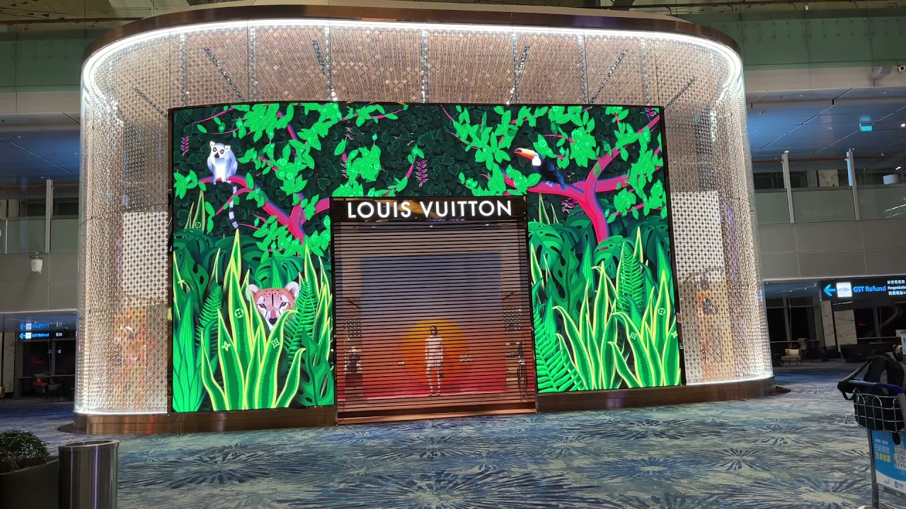 Louis Vuitton – Changi Airport, Singapore 