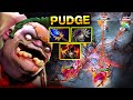 No Mercy Pudge 🔥 IMBA DPS Damage 30Kills with Aghanim + Cloak of Flames Builds | Dota 2