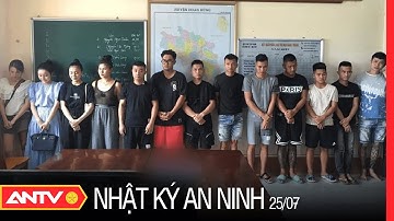 Nhật Ký An Ninh Hôm Nay Ngày 25/07: 13 Nam Thanh Nữ Tú Rủ Nhau Chơi Ma Túy Trong Quán Karaoke | ANTV