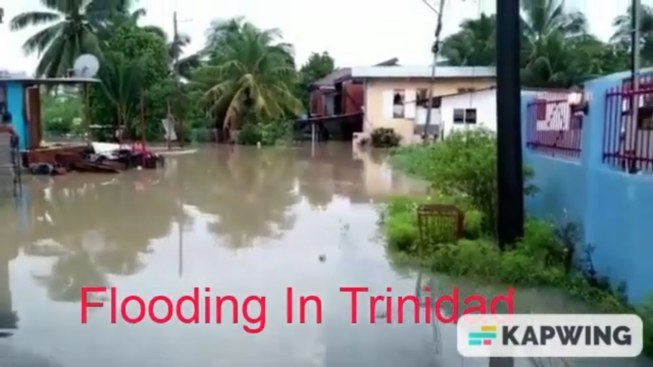 Major Flooding In Trinidad. Weather in Trinidad. Adverse Weather in ...