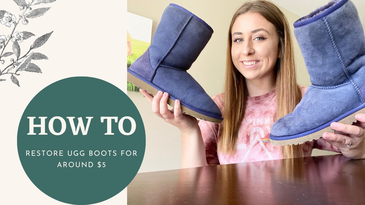 Restoring/Cleaning Ugg boots for only $5 | Sustainable Fashion | DIY ...
