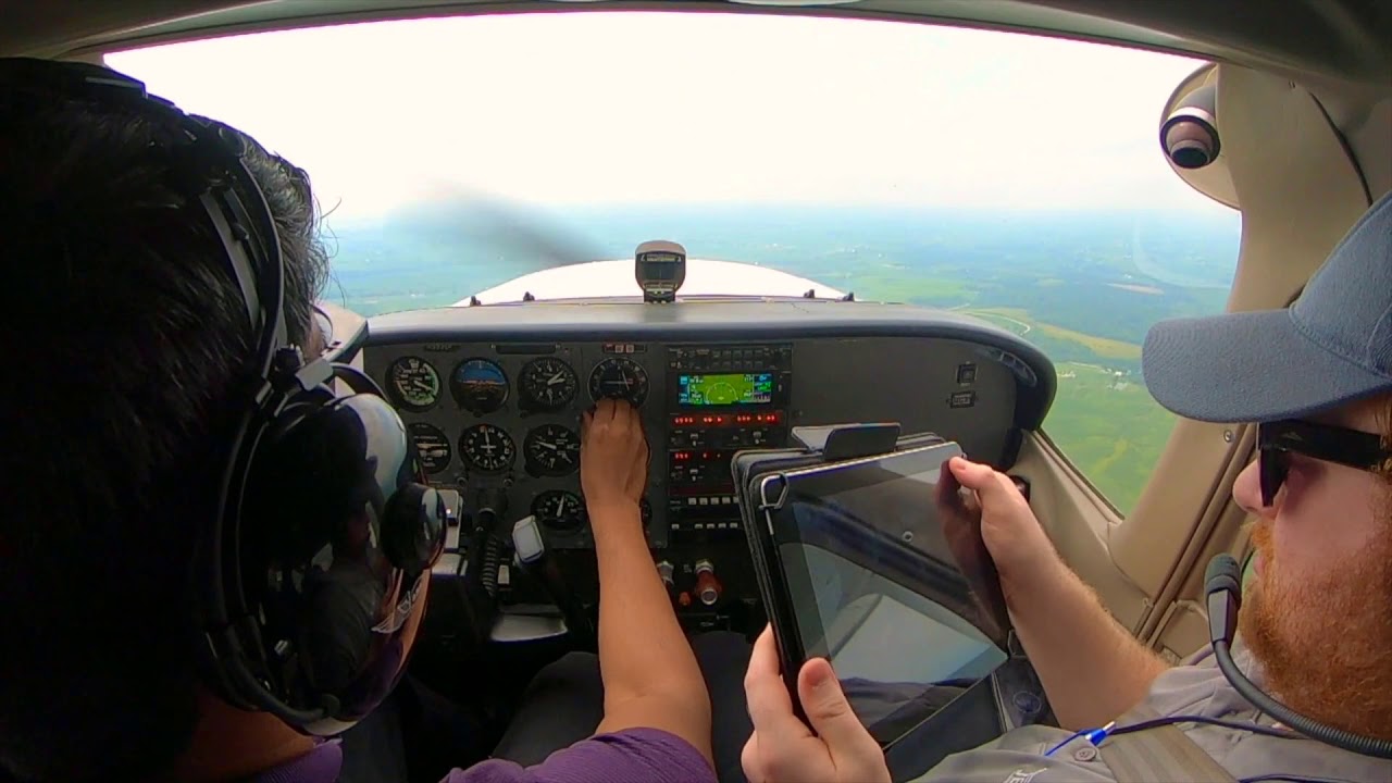 Flight 55 student pilot bai vor reference and unusual altitude