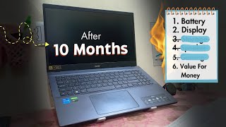 10 Months Later 🥵 Acer Aspire 7 Core i5 12 Gen Review | Please Don't Buy ❌ Before Watching