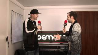 T In The Park 2012 Romeo talks to Professor Green