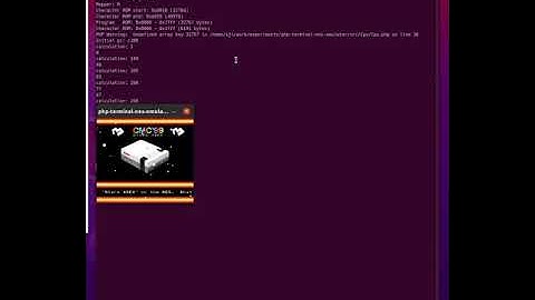 php-terminal-nes-emulator + PHP8 + SDL(via FFI) + non-JIT + Parallel + Hand Optimization
