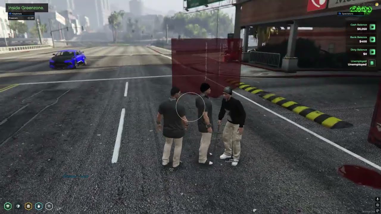 8 Mins Of Trolling in FIVEM | Phaze Menu