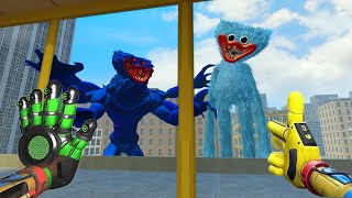 SCARY WUGGY HUGGY FROM POPPY PLAYTIME STARTS LOOKING FOR FOOD IN THE CITY | GARRY'S MOD