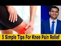 Simple tips for knee pain relief- Dr Vivek Joshi