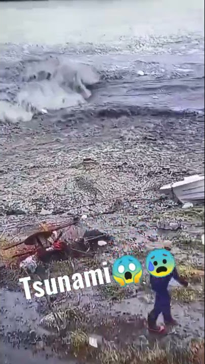 Detik Terjadinya Tsunami‼️‼️