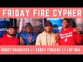 Corey Finesse & LGP Qua Trade Bars On Rogét Chahayed Beats In The Final Friday Fire Cypher of 2018