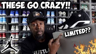 THESE ARE THE SLEEPER OF DECEMBER!! AIR JORDAN 14 BLACK WHITE REVIEW