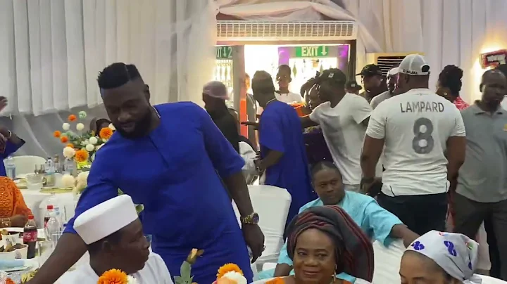 ARRIVAL OF MALAIKA AT DOYIN KUKOYI MOTHER’S 70TH BIRTHDAY PARTY