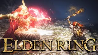 Radagon of Golden Order VS Malenia, Blade of Miquella (ELDEN RING Boss VS Boss)