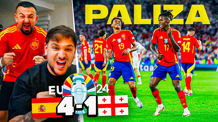 REACCIONANDO a ESPAÑA 4-1 GEORGIA con PAPI GAVI *BAILE HISTÓRICO*