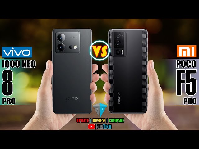 VIVO IQOO NEO 8 PRO VS POCO F5 PRO ll Decoding the Superiority! 