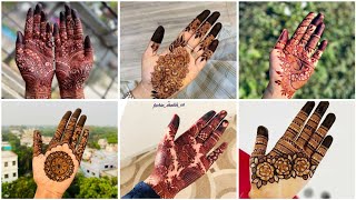 Unique Rakhi special Simple Mehndi Design 2023 Front hand Mehndi Design | New Mehndi Design 2023