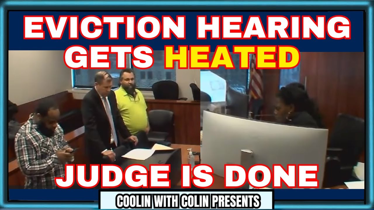 Judge Is Done With Both Parties By The End Of This Eviction Hearing
