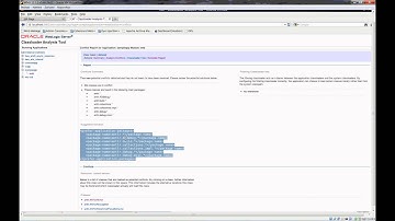 Demo Classloader Analysis Toolu