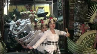 Pendet Pemendak Di Pura Anyar SANGEH BADUNG