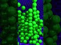 Colored balls are falling 18 #satisfying #blender #3danimation