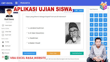 Aplikasi Ujian CBT berbasis VBA Excel
