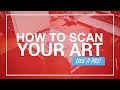 How to scan your art like a pro step by step