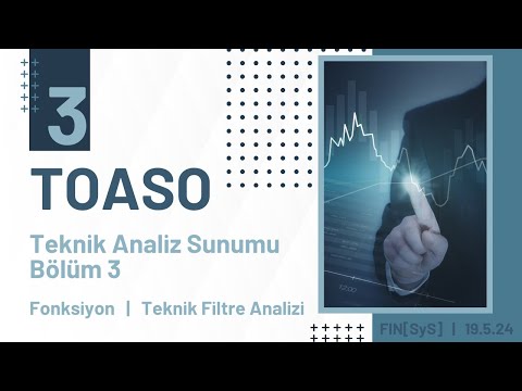 TOASO : Bölüm 3 : Fonksiyon Teknik Filtre Analizi | #toaso HISSE SENEDI Analiz