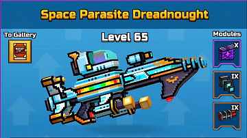 New Lottery Sniper Space Parasite Dreadnought Review | Pixel Gun 3D Gameplay