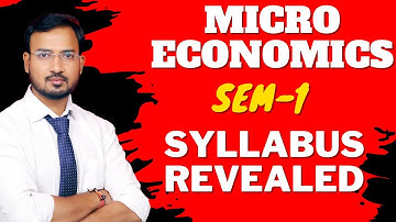 SYLLABUS REVEALED PRINCIPLE OF MICRO ECONOMICS || B.COM CLASS/ BCOM CLASS / BBA /NCWEB /BA || SOL/DU