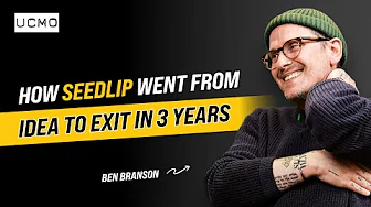Startup masterclass - how Seedlip went from idea to Diageo exit in 3.5 years - Ben Branson