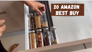 20 AMAZON BEST BUY 2024 || Amazon Finds for your Kitchen & Home || Amazon Haul || screenshot 1