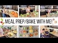 MEAL PREP/ BAKE WITH ME // STAY AT HOME MOM MEAL PREP ROUTINE // FALL RECIPES 2019 //Jessica Tull