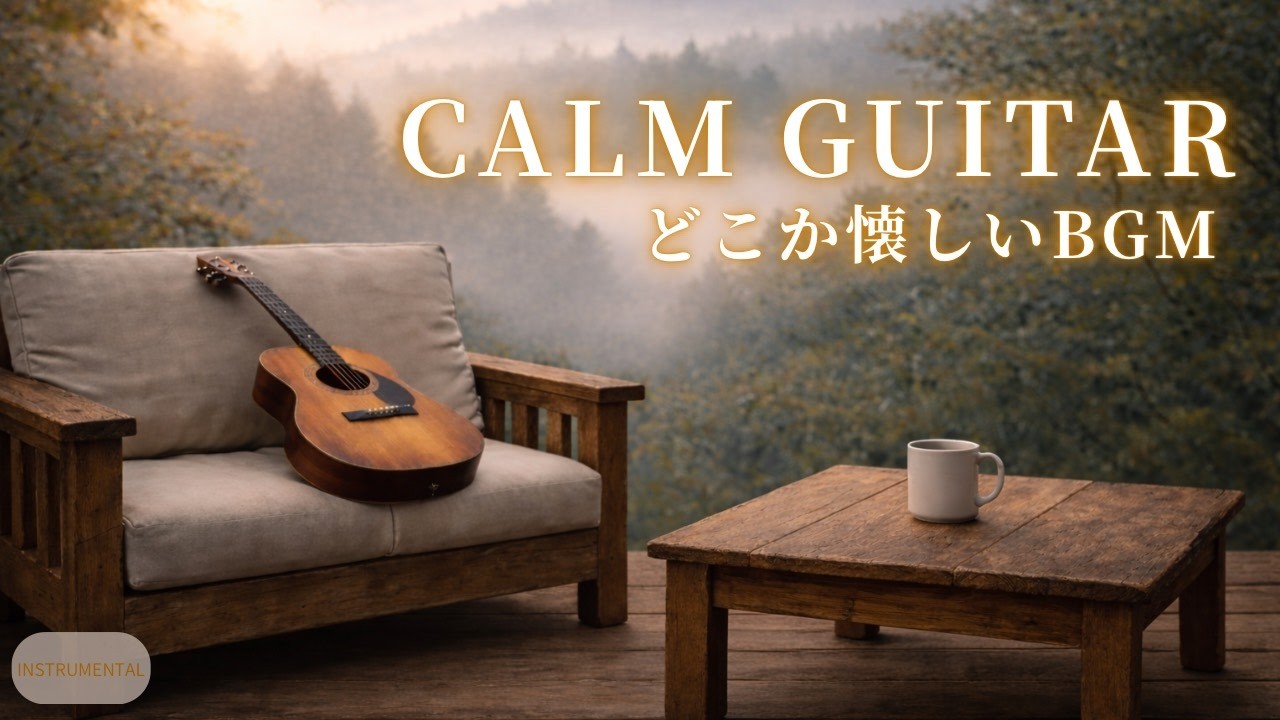 Gentle Guitar BGM (30min)