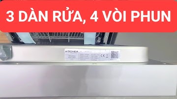 Máy rửa bát Kocher KDEU 8835 | Đáng mua nhất phân khúc Malaysia | Bếp Tùng Lâm