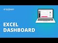 Excel Dashboard Design | How To Build Excel Dashboard | Excel Tutorial For Beginners | Simplilearn