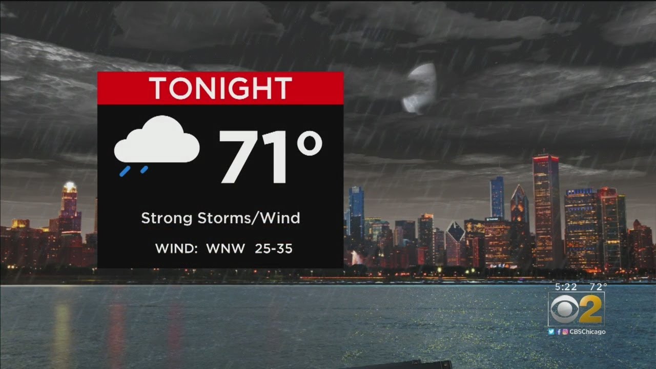Chicago Weather: After Severe Storms, Sunny Skies For Tuesday - YouTube